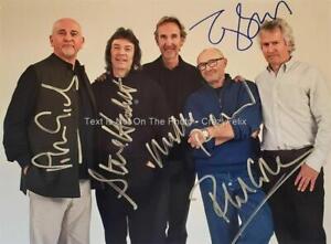 Genesis Band Phil Collins Peter Gabriel Signed Autograph Photo RP Print AT456