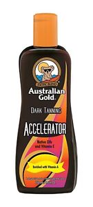 Australian Gold DARK TANNING ACCELERATOR Tanning Lotion 8.5oz