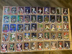 2021-2023 Topps Baseball 93 Card Lot #d Parallels Gold Chrome RC Value Lot