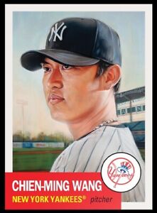 2024 Topps MLB® Living Set® # 715 CHIEN-MING WANG New York Yankees 2,328 Printed