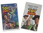 Vtg Toy Story & Toy Story 2 - Lot Of 2 VHS Clamshell  Disney Pixar Movies Family