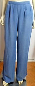 SALE!!! MERONA Chambray Wide Leg Mid-Rise Relaxed Fit Pant, Blue, Var. Sizes NWT
