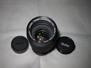 Vivitar MC 80-200mm  1:4.5 Macro Focusing zoom... in Nikon N/AI Mount ... JAPAN.