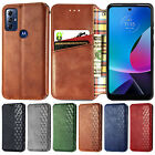 Leather Stand Wallet Card Pocket Case Cover For Motorola G 5G Edge G Stylus 2023
