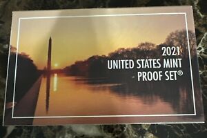2021 United States Mint Proof Set - 7 Coin Proof Set With Box and COA