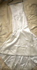 Model Novias silk shantung mermaid wedding gown 1523 size 10 NWT boutique sample
