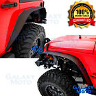 Stubby Rock Crawler Front+Rear Metal Fender Flares fit 07-18 Jeep JK Wrangler  (For: Jeep)