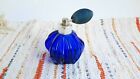 1950's-1960's USSR Russian Blue Glass Bottle Perfume Spray after Shave