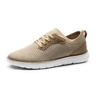 Men's Dress Sneakers Lightweight Breathable Business Casual Shoes-Sand