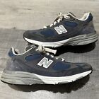 New Balance 993 Navy Blue Arctic Grey 90s Running Shoes Activewear USA Sneakers