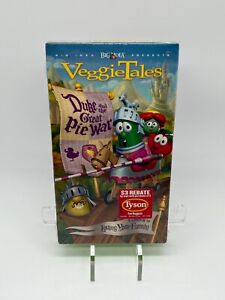 Veggie Tales Duke and the Great Pie War NEW Sealed VHS Cassette Tape Christian