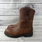 Ariat Men's Sierra Waterproof Pull On Work Boots - Soft Toe Size 11.5D ATS Brown
