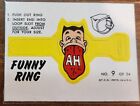 1966 Topps Funny Rings #9 Say Ah Ex-Mint
