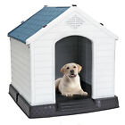 NEW Family Dog Kennel Outdoor  Comfortable Cool Shelter Durable Plastic Designs