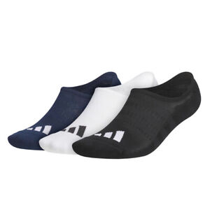 Adidas Golf Unisex Primeknit No Show Golf Socks NEW (3-Pair, Men's & Lady's)
