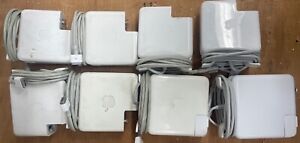 Lot - Apple 9 'Magsafe' Chargers and 7 power cords (breakdown in description)