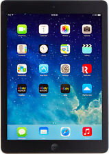 Apple iPad Air 16GB Wi-Fi 9.7 in Space Gray MD785LL/A 1 year warranty