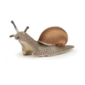 PAPO Wild Animal Kingdom Snail Toy Figure, Grey (50262)