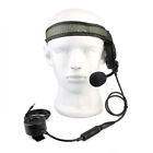 Retevis EH060K Tactical Military Headset PTT Mobile Standard plug Airsoft (2X)
