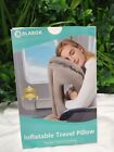 Blabok Inflatable Travel Pillow - for Airplane Office Napping - Navy Blue New