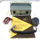 New ListingVintage Heathkit AA-80 12 VDC Public Address Amplifier + Manual & Shure 505C Mic