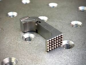 Titanium Raw Extended Mag Release For Glock Gen 4-5