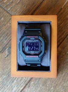 CASIO G-SHOCK GW-B5600HR-1JF WRISTWATCH USED WITH BOX AND PAPER FROM JAPAN