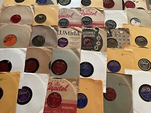 Lot of 10 78 rpm 10