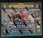 2021 Panini Contenders Football First Off The Line FOTL Hobby Box, 5 Autographs!