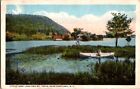 Vintage Postcard Little York Lake Mt. Topin Cortland NY New York 1917      H-705