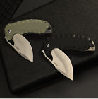 Pocket Folding Knife G10 Handle Outdoor Camping  Sharp Portable Knife