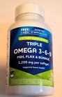 Triple Omega 3-6-9 Supplement Exp 10/26