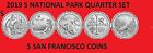 2019 America the Beautiful Quarter S 5 Coin Set UNC *ON HAND*