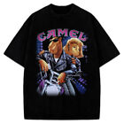 Joe Camel T-Shirt Joe Camel Motorcycle Vintage AD Custom Graphic Tee