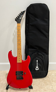 1988 Charvel Model 1 Red MIJ Electric Guitar w/ Gig Bag
