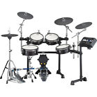 Yamaha DTX8K-M Electronic Drum Kit w/Mesh Pads- Black Forest