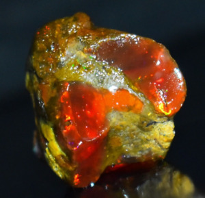18.00 Natural Opal Rough AAA Quality Ethiopian Welo Fire Opal Raw Gemstone