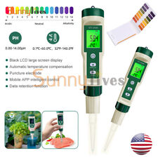 YY-1030 Food PH Meter Thermometer Electrode PH Measuring Instrumen Soil Tester