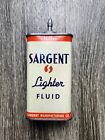 Sargent Lighter Fluid Can - Lead Top - Tough Can