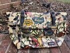 Sakroots Beige Floral Peace Coated Tote