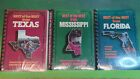 Best of the Best State Cookbook Lot Of Three Books Texas Florida Mississippi NOS
