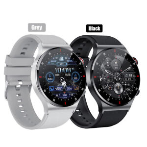 Smart Watch Men Waterproof Bluetooth Round Call for iPhone Android Samsung