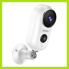 ZUMIMALL Wireless In/Outdoor Security Camera 1080P FHD Night Vision Wifi Cam