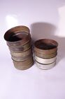 Large Lot of US Standard Sieves / Brass / Different Sizes