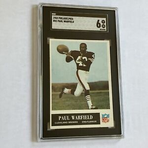 1965 PHILADELPHIA PAUL WARFIELD #41 - SGC 6