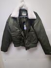 Women's- M - Bomber Jacket - Universal Thread - Olive Color - Target NWT