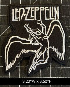 Led Zeppelin Logo Embroidered Iron On Patch