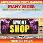 SMOKE SHOP Advertising Banner Vinyl Mesh Sign vape oil tobacco cigarettes hookah