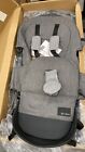 NEW CYBEX PRIAM WITH 2 IN 1 LIGHT SEAT GRAY CHROME CHASSIS TREKKING WHEELS