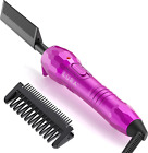 Pink Hot Comb Electric for Wigs:Luar Electric Hot Comb for Lace Front Wigs,Press
